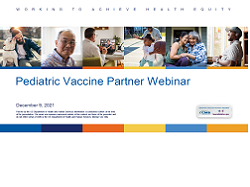 Pediatric Vaccine Webinar